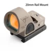 Tactical Hunting Mini RMR SRO Red Dot Scope Sight Collimator For Glock Rifle Reflex Sight Scope 20mm Rail Mount 4