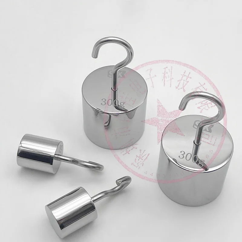 M1 Single Hook Weight 10g-2kg Standard Counterweight Stainless Steel Calibration Balance Electronic Scale With Hook