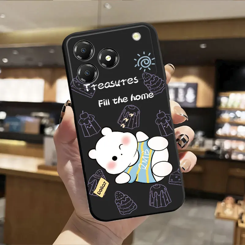 Fashion Cartoon Soft Silicone Shockproof Phone Case Cover