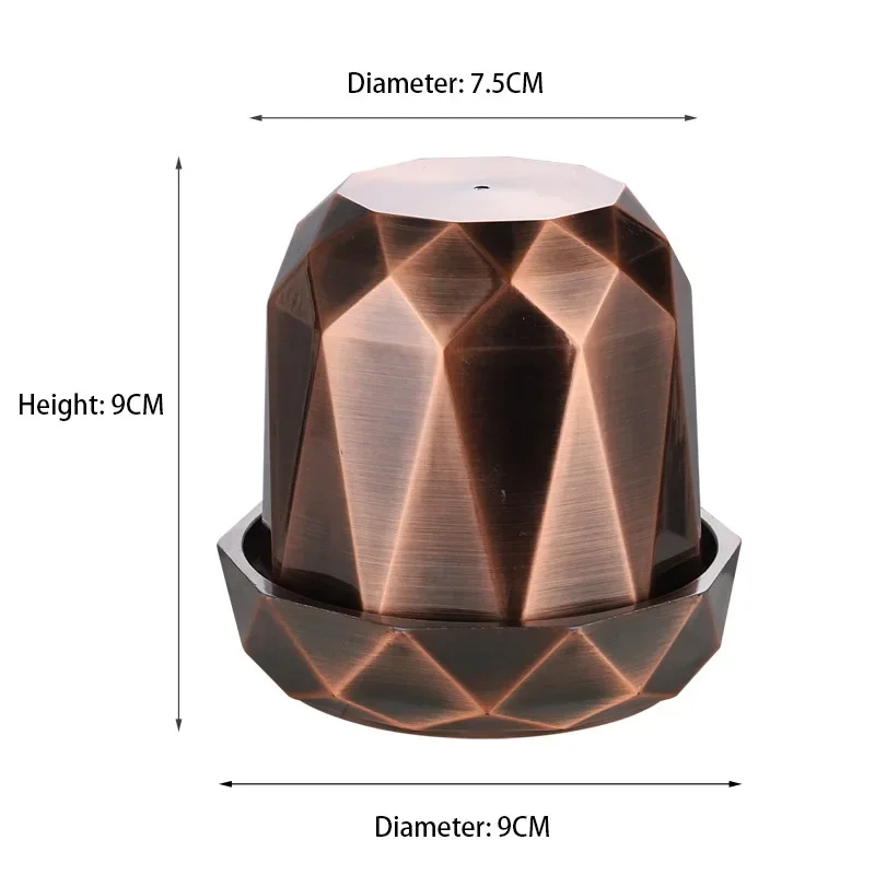 Electroplated Silent Dice Cup Lined with Velvet with Bottom Bracket Dice Cup 5 Piece Suitable for Bar Party Gathering dice cup