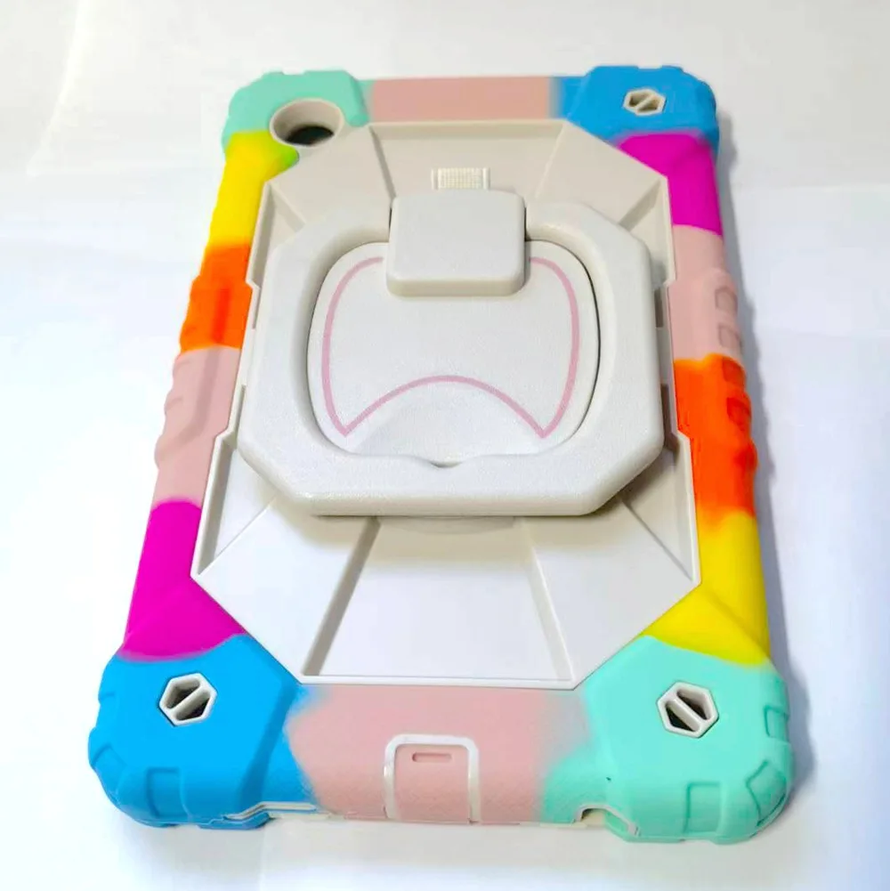 Kids Tablet Cover with Silicone + PC Protection and Strap - 8.7 Inch