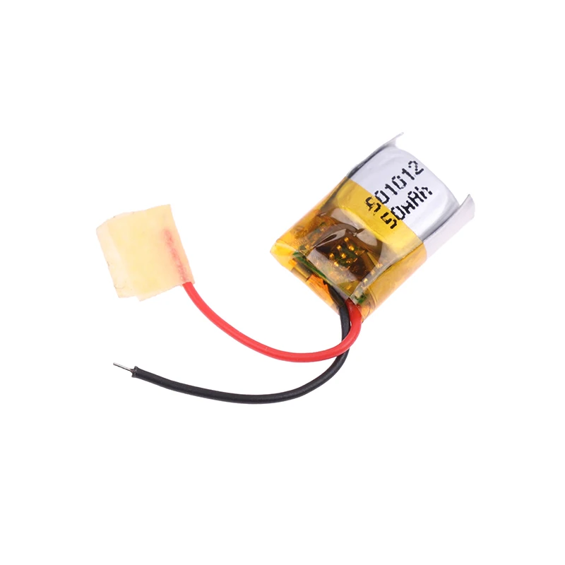 

501012 50mah 3.7V Lithium Polymer Rechargeable Battery For i7s i8 i12 I9S Bluetooth Headset MP3 MP4 Toy GPS Smart Watch