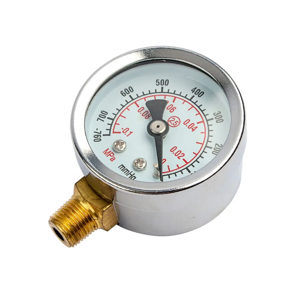

Vacuum Manometer Pressure Meter 1/8 Inch Threaded Interface Vacuum Gauge for Air Pump Oil Water Separator Filter Pneumatic Tools