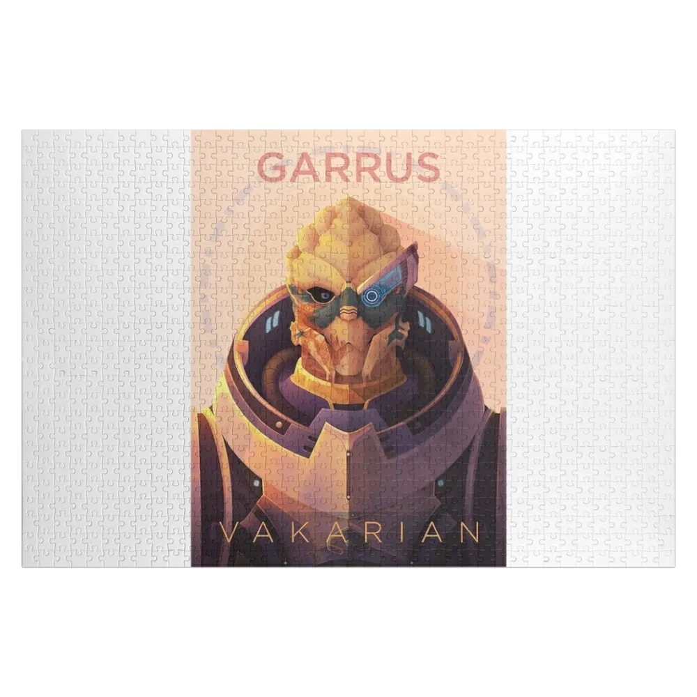 

Mass Effect Garrus poster Jigsaw Puzzle Woods For Adults Name Wooden Toy Wooden Animal Baby Toy Puzzle