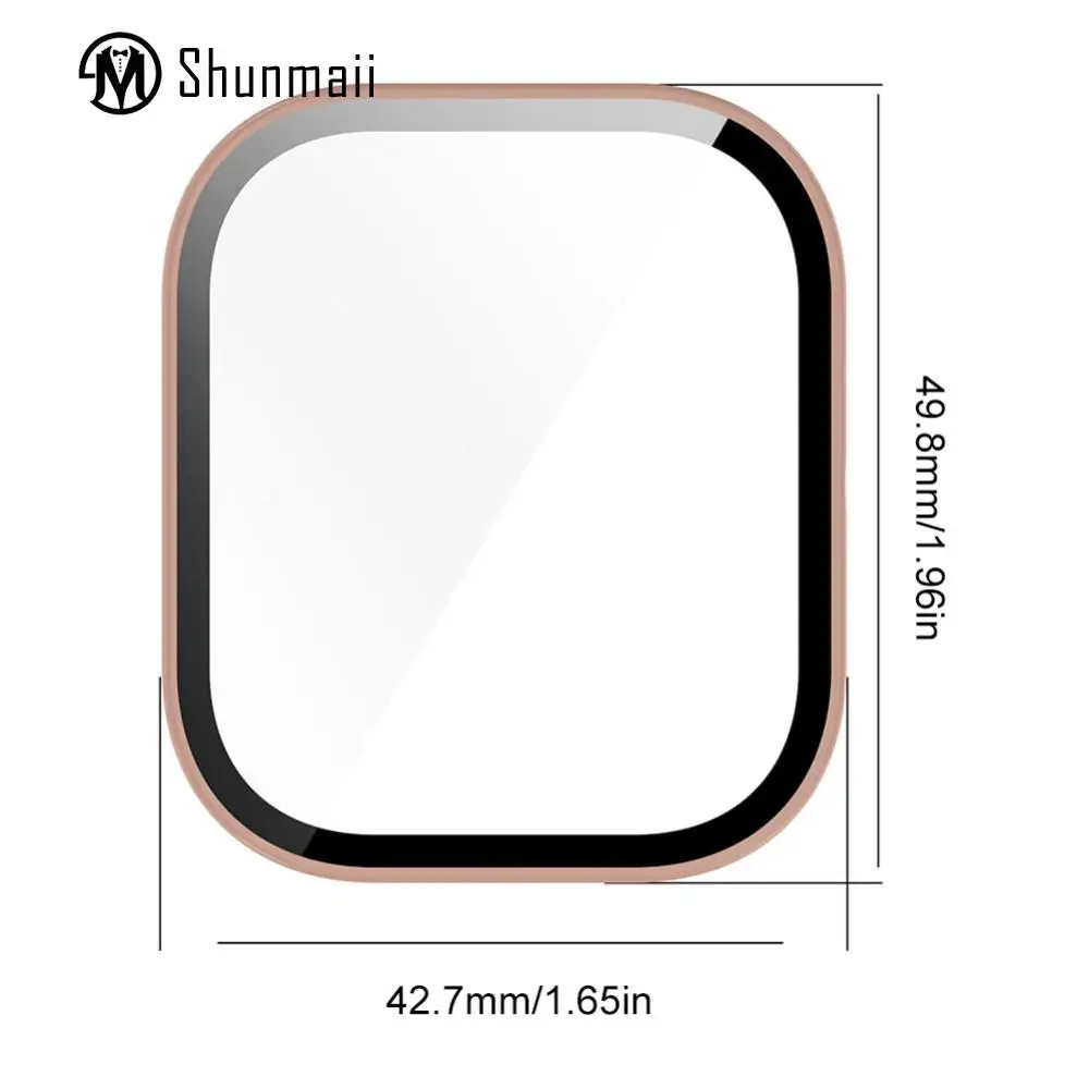 Screen Protector Case with Tempered Glass Full Coverage Bumper For CMF by Nothing Watch Pro Accessories watch screen protector case,watch accessories,watch screen protector,apple watch screen protector case,watch protective case,watch cover