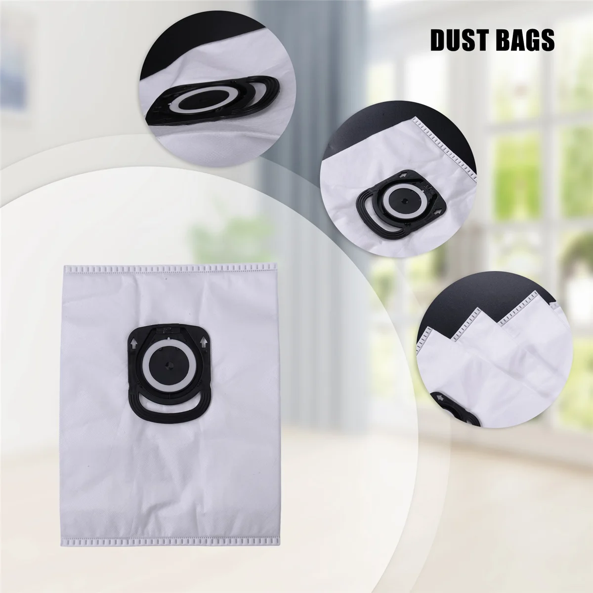 10Pcs Dust Bag Filtration for Rowenta ZR200720 Hygiene and Anti-Odor Animal Care 6
