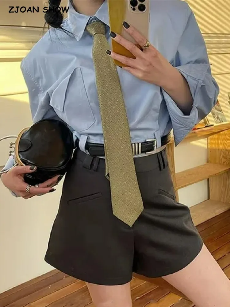 

2023 Spring Summer Y2K Women With Belt High Waist Tickler Booty Shorts Hot Pants