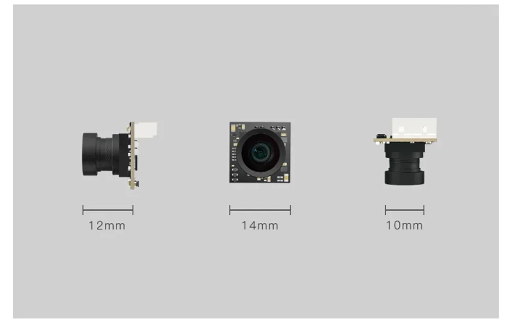 Caméra FPV Caddx Ant Lite 1200TVL 1.7g Nano 14x14mm pour Micro Drone
