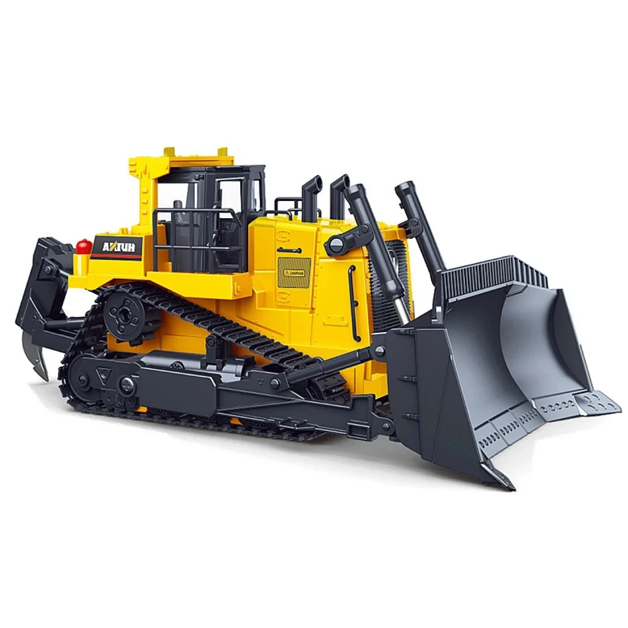 HUINA 1554 1:16 2.4G Remote Control Bulldozer Strong Power Simulation Modeling Lighting Sound Effect Kid Adult Engineering Toy 4
