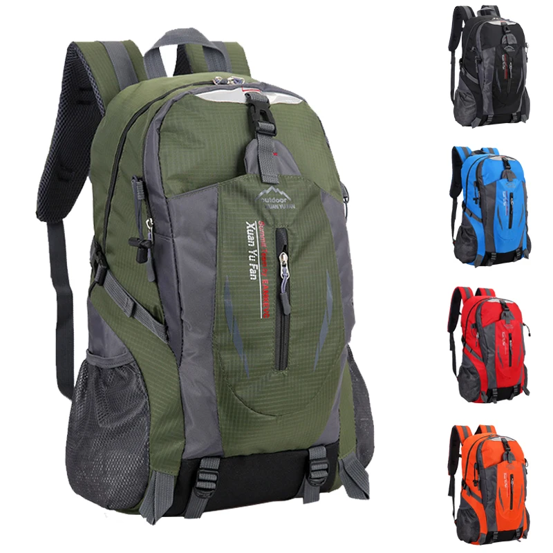 New Men Travel Backpack Nylon Waterproof Youth Sport Bags Casual Camping Male Backpack Laptop