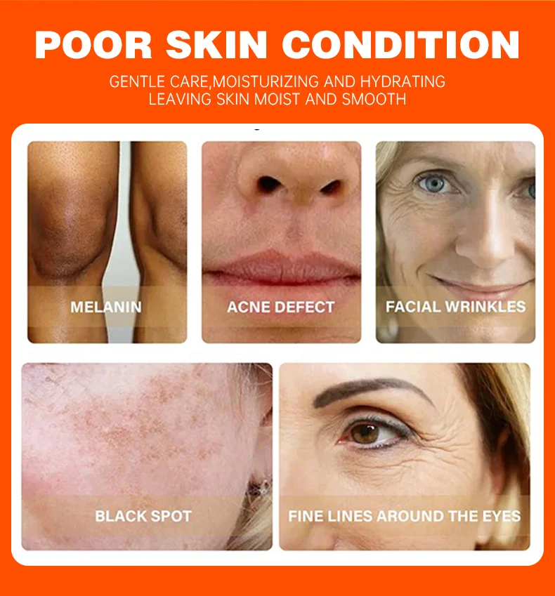 Collagen Remove Wrinkles Face Serum Firming Anti Aging Essence Fade Fine Lines Whitening Moisturizing Skin Care Korean_voghion.com