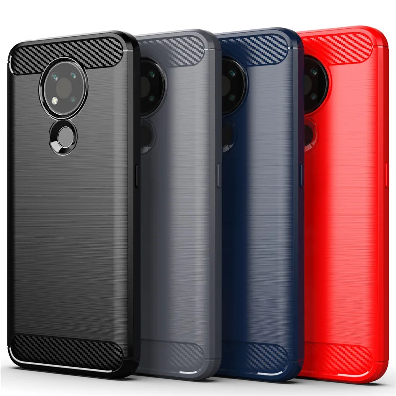 

Чехол для Nokia 3,4, чехол для Nokia 3,4, 5,4, 2,4, 1,4, 5,3, 6,2, Ударопрочный Мягкий силиконовый защитный бампер для телефона Nokia 4,2