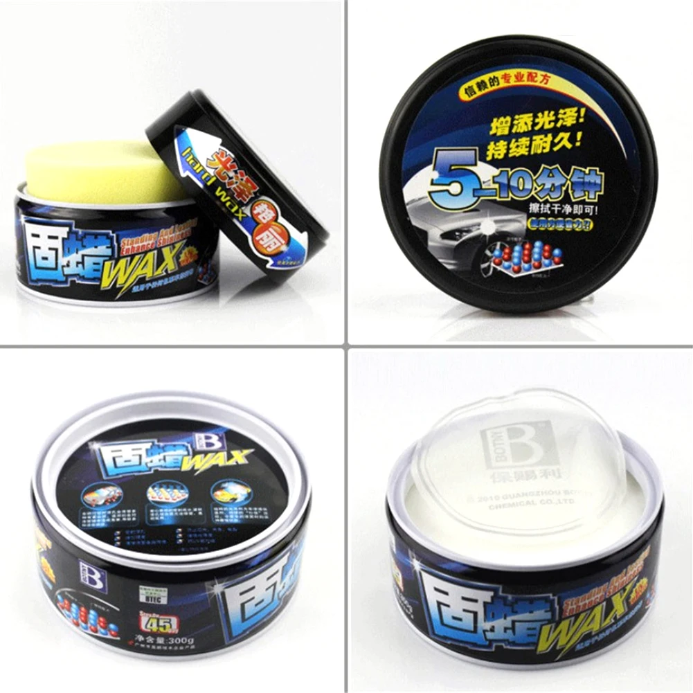 Car Polishing Wax Paste Scratch Repair Paint Crystal Hard Care Waterproof Coating Wax Garage Professional Supplies