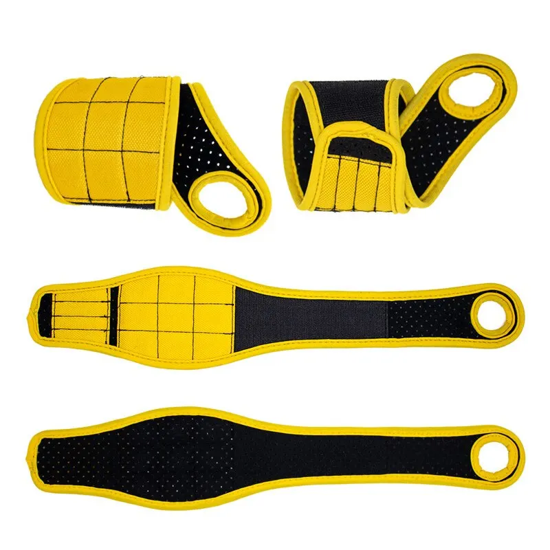 Poderosa Pulseira Magnética Pulseira Organizar Parafuso Prego Porca Parafuso Broca para Peças Pequenas Ferramenta Eletricista Carpintaria Bolsa de Armazenamento de Sucção Magnética para o Pai Marido Pai Presente Bolsas ferramenta - Image 5