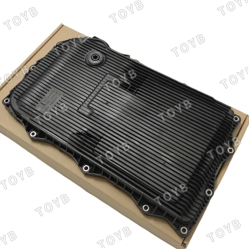 Oil pan for automatic transmission with filter, gasket and screws JDE26442 JDE36541 LR 023294 LR 065238