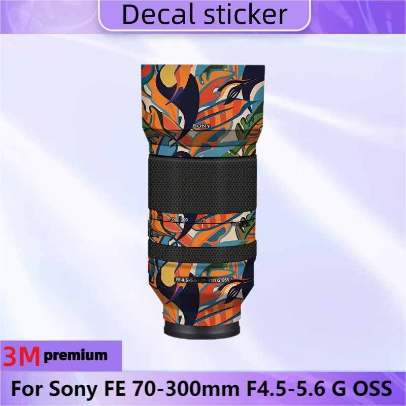 Per Sony Fe 70-300Mm F4.5-5.6 G Oss (Sel70300G) Pellicola Protettiva Antigraffio Per Obiettivo Della Fotocamera Pellicola Protettiva Per La Pelle 70-3