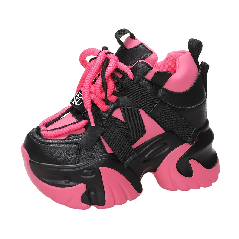 Sneakers Womens Thick Sole Shoes 90s Vintage 90s Thick Sole White