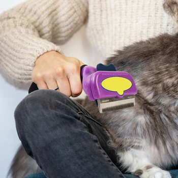 Dog Brush Grooming Accessories Pet Hair Knotting Remover Large Dogs Cat Short Long Hair Anti Lice Combs Cat Hair Care Supplies 3