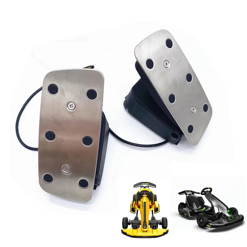 Original Throttle Brake Pedal Assembly For Segway Ninebot Go Kart Kit / PRO / Lamborghini For Segway Ninebot Go Kart