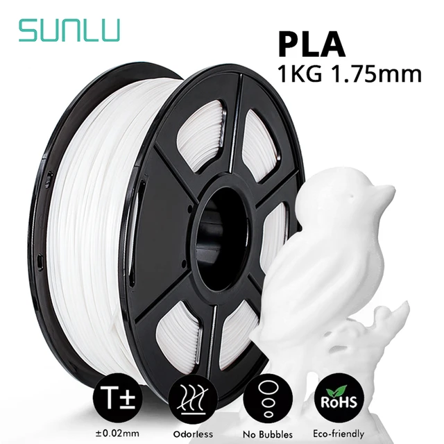 SUNLU PLAPLUS 1KG Filament 3D Printing 1.75MM No Bubble