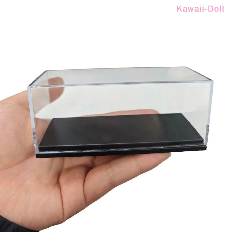 [DO]1/5Pcs 미니 GT 1/64 다이캐스트 모델 자동차 디스플레이 케이스용 커버가 있는 아크릴 보관 정리함 먼지 방지 쇼케이스 [DO]