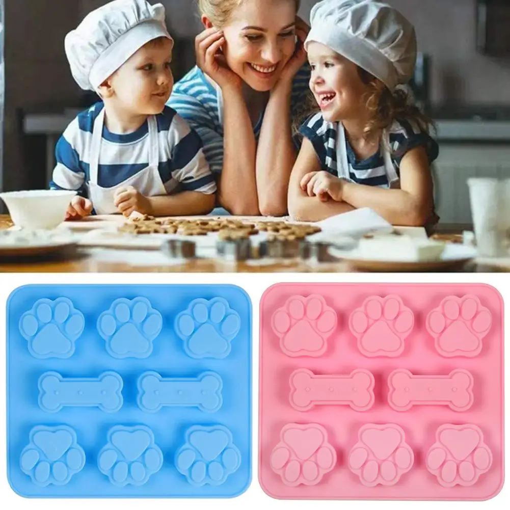 Paw-shaped Ice Cube Tray Mold