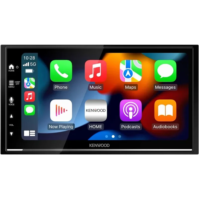 

Kenwood dmx7709s 6,8 дюймовый емкостный сенсорный экран автомобильная стереосистема CarPlay и Android авто, Bluetooth, AM/FM радио, mp3-плеер, USB