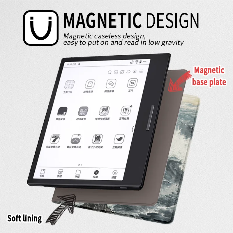 Ultra-Thin Magnetic Case with Auto Wake Up Function