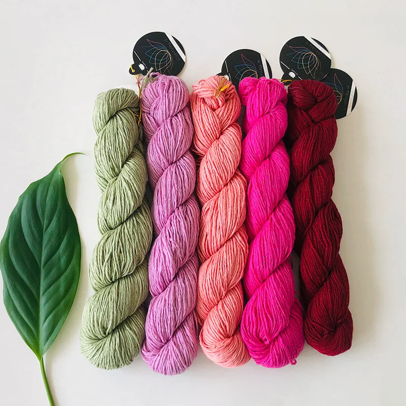 2*50g hank Silk yak 4 ply yarn 50%silk50%tibetan yak hand knitting yarns 2