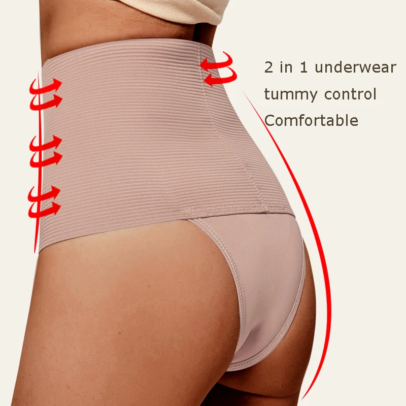 High Waist Control Panties Slimming Underwear Women Body Shaper