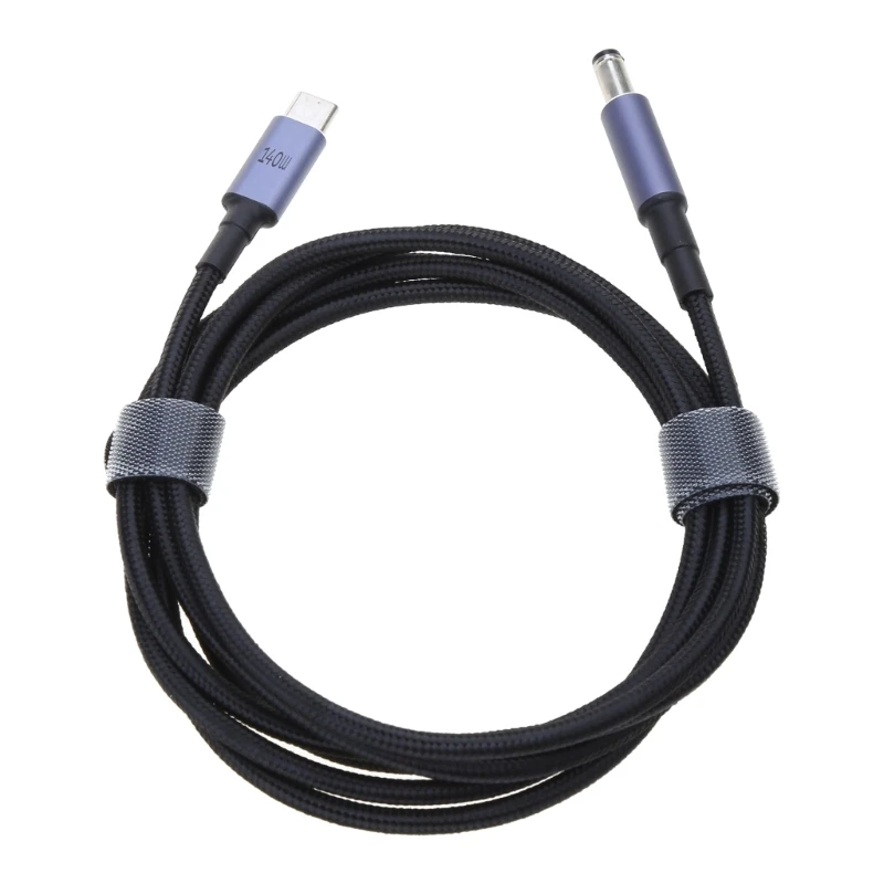 140W PD USB 유형 C 수 입력 DC5.5x2.1mm 5.5x2.5mm 수 전원 충전 케이블