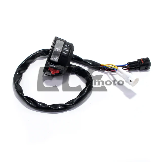 YFM700/700R Left Handlebar Start Run Switch Headlight Switch For Yamaha ATV Raptor 700 YFM 700 YFZ450R YFZ450X Kodiak 450 700 6