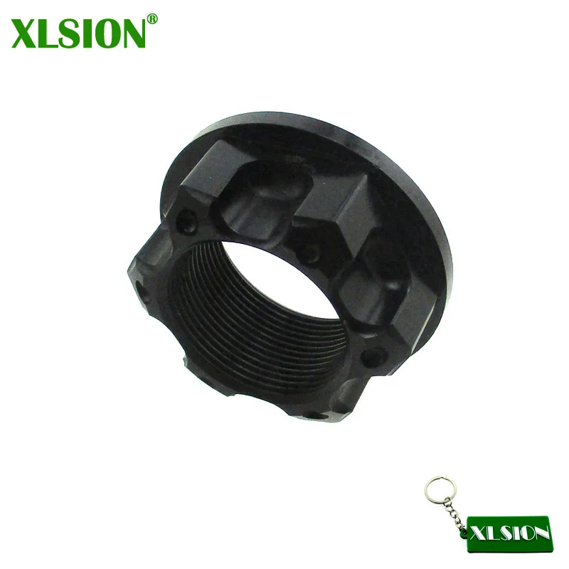 Motorcycle Accessories Aluminum M22 x 1mm Steering Stem Nut For Honda CRF50 XR50 KLX110 KX65 KX85 DRZ110 RM85 TTR50 TTR110 TTR125 50cc-190cc Dirt Bike