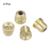 Uxcell 4Pcs Press fit ball oiler Brass Push Button oiler for Gas Engine Motor Oil Grease oil cup 5mm for Lubrication System 2