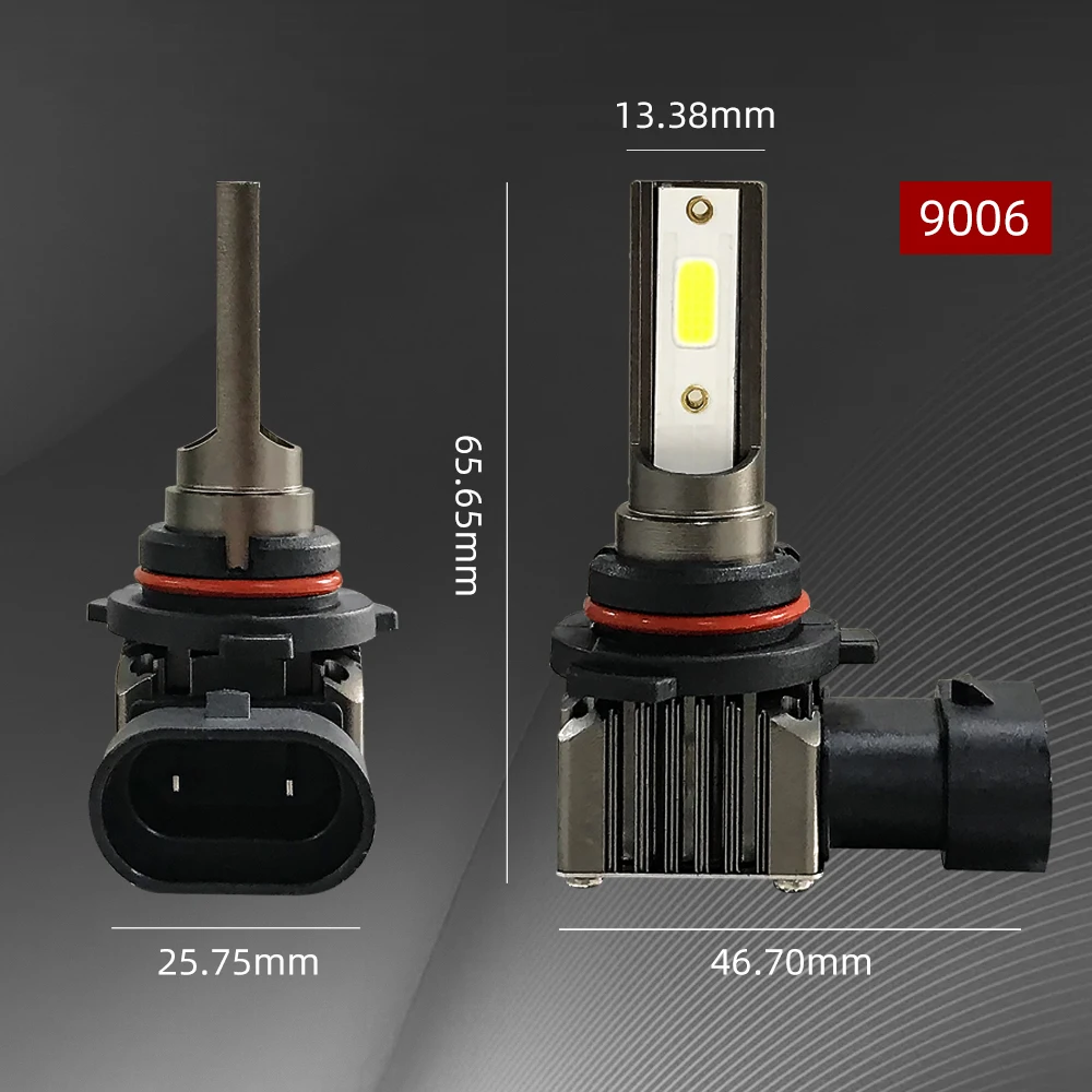 LED Lights LED Bulbs LED Headlights LED Car Lights LED Car Headlights Car Headlamps 2Pcs 9005 HB3 9006 HB4 30000LM Super Bright