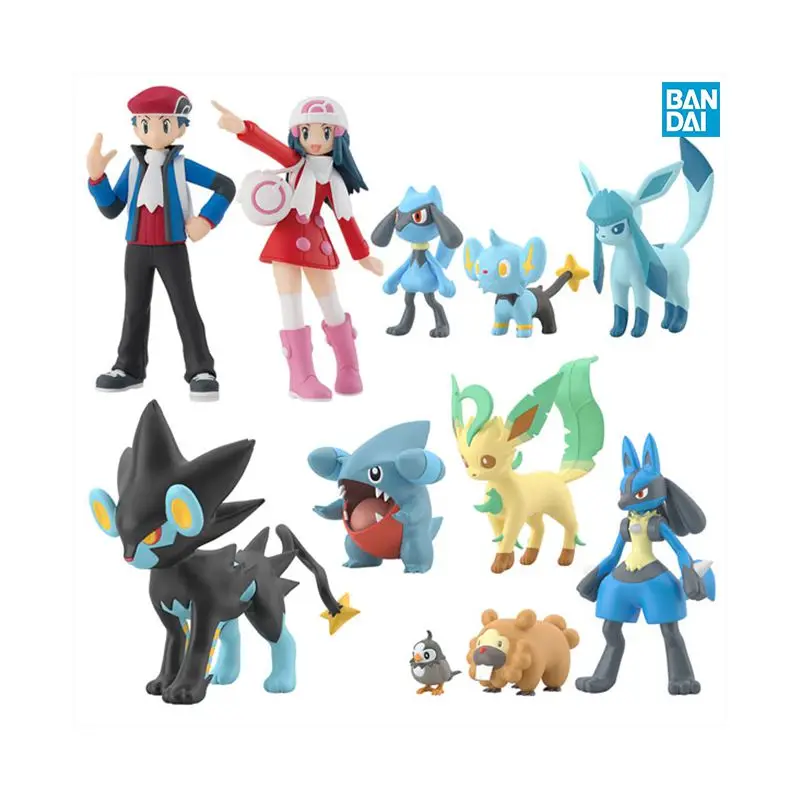 

Original BANDAI Pokemon Scale World Sinnoh Region 2 CANDY TOY In Stock Anime Action Collection Figures Model Toys
