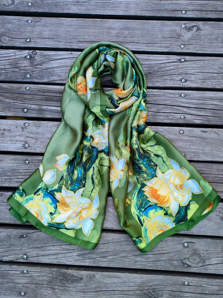 Vintage SILK SCARVES COLLECTION - Designer scarves - High end