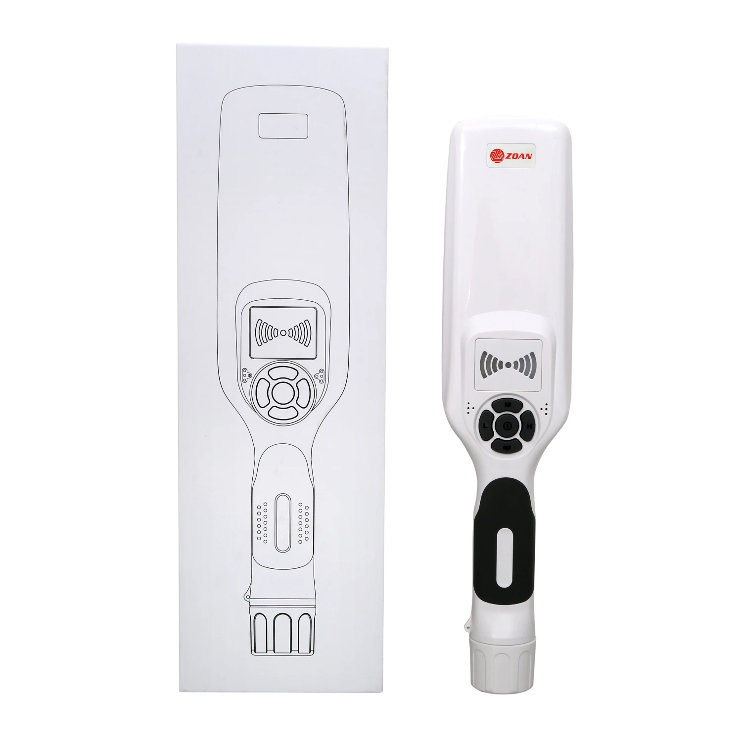 

Highly sensitive china industrial super hand held gold metal detector ZA-360