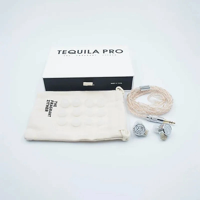 TFZ TEQUILA PRO 11.4mm Dynamic Driver Diomond Diaphram HiFi In Ear Earphone  Bass DJ Music Wired Metal Headphone Detachable Cable