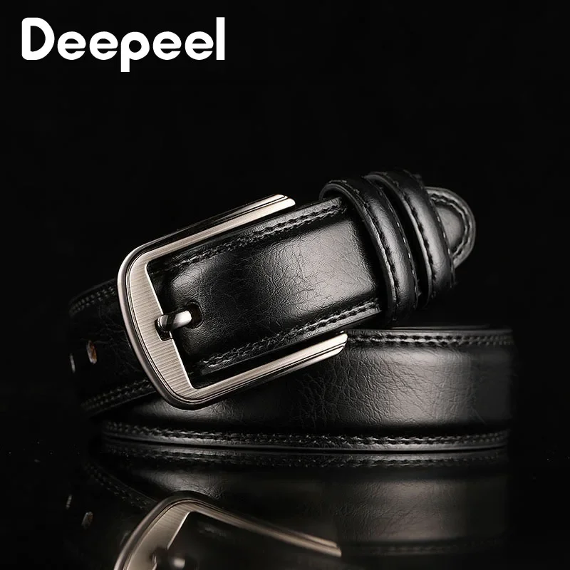 Deepeel Men's Premium Leather Belt