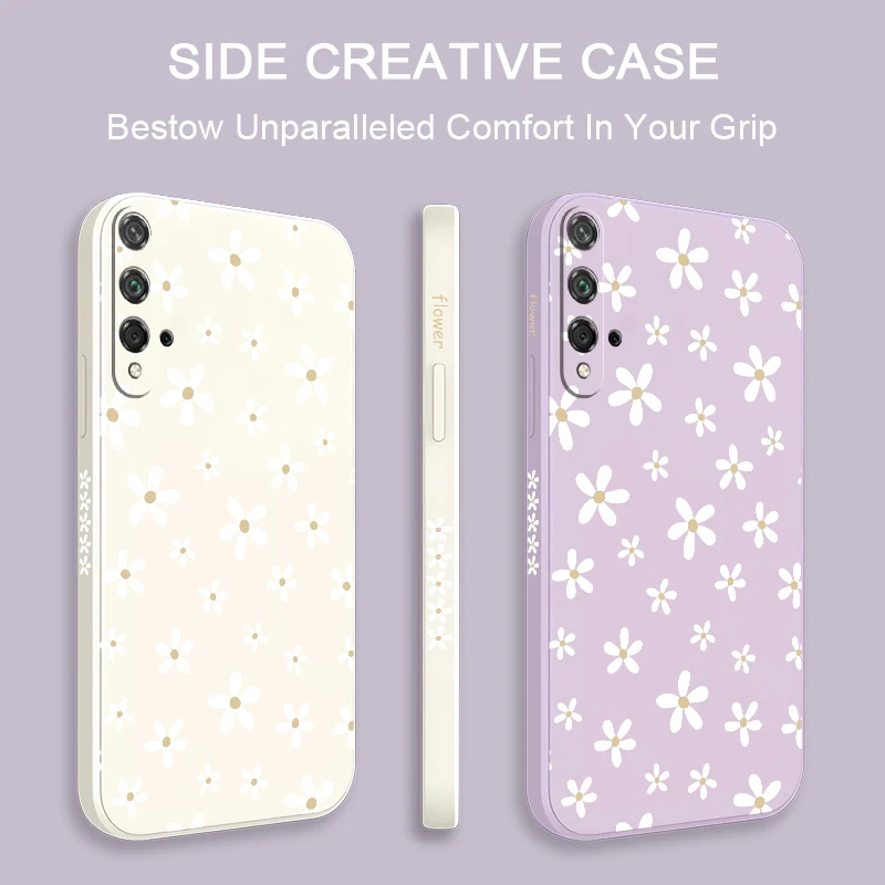 Cute Flowers Soft Phone Case - Stylish and Protective Cover