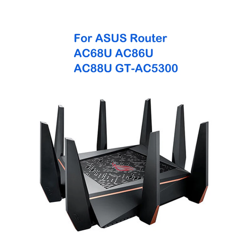 Original ASUS 2.4G 5.8G AC-5300 WiFi Antenna 15dBi Signal Booster For GT-AC5300 AC68U/86U/88U Router Modem