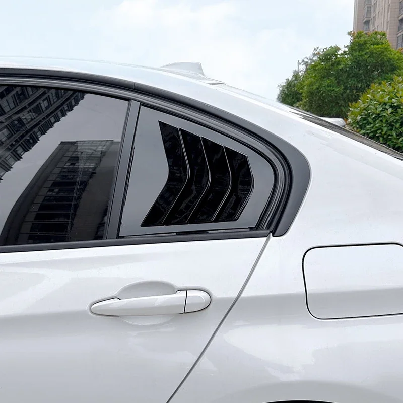Für BMW 3er F30 318i 320i 325i Auto Heckscheibe Shutter Abdeckung Trim Fenster Lamellen Seite Vent Trim 13-19 Zubehör – Detail 2
