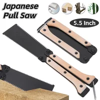 Folding Saw Small Pull Hand Saw with Double Edge Blade Cutting Blade Handsaw for Woodworking Japanese Saw Flush Cut Trim Saw 1