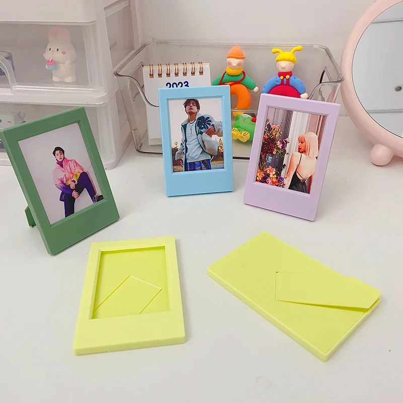 3 Inch Classic Standing Photo Frame Color Photo Frame for Fujifilm Instax Mini Printer Link 2 /1 Mini Film for magnet photo frames