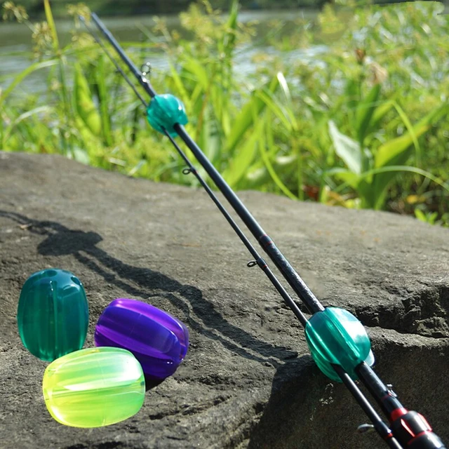 Fishing Rod Fixed Ball Rod Ball Mini Protection Anti Collision Rod  Retractor Fishing Rod Stopper Fishing