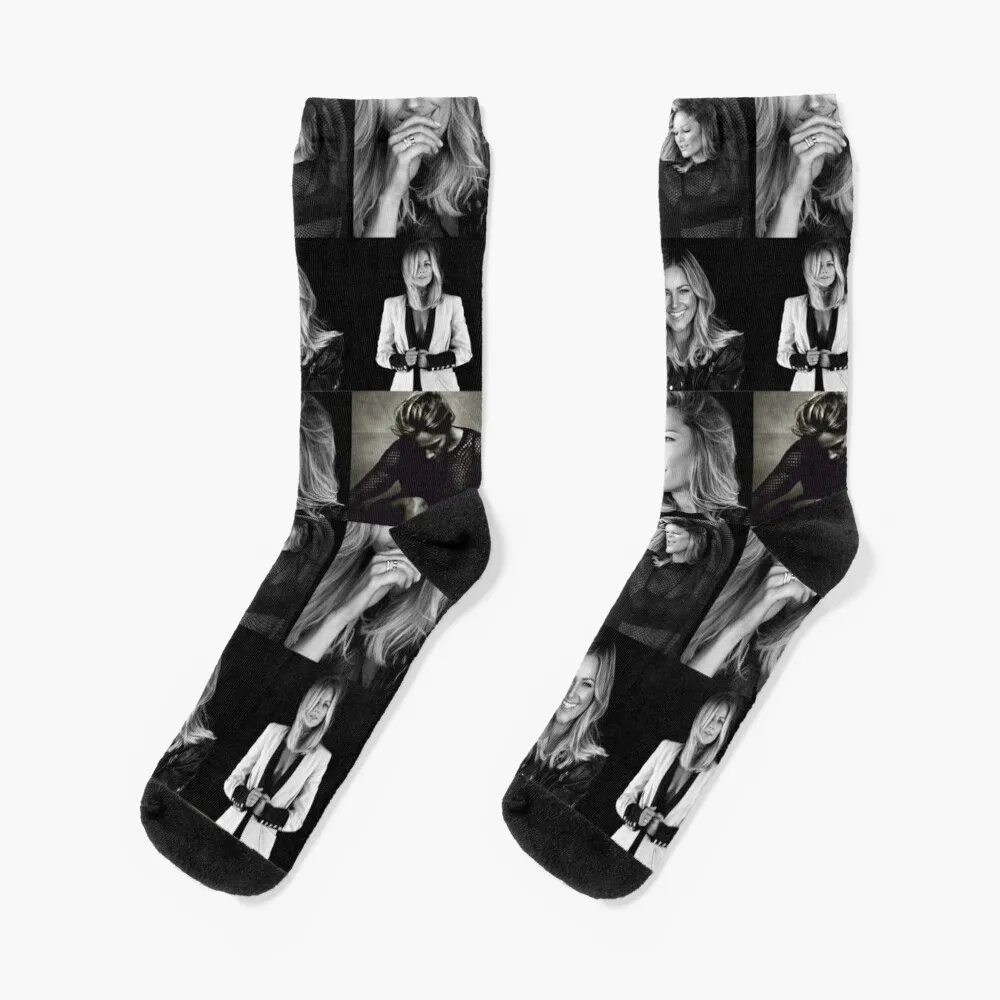 

Helene Fischer Collage Socks snow basketball crazy Socks Man Women's