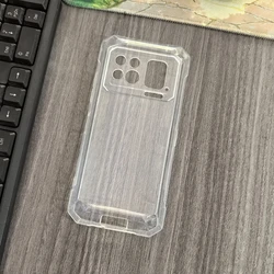 Premium Soft TPU Silicone Protective Phone Case - Sleek Back Cover Shell for Fire 6 Max (Transparent)