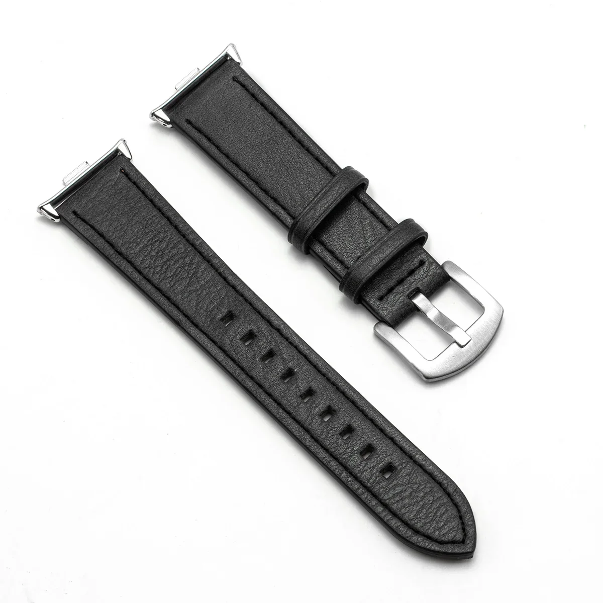 Premium Leather Strap with Metal Interface