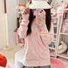 Anime Cosplay JK Uniform Cardigan Sweater Autumn/Winter Knitted Japanese Pink Knitted Sweater College Style Cardigan Coat 2